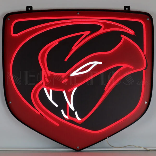 Neonetics Dodge Viper LED Flex-Neon Sign In Steel Can - 29VIPER