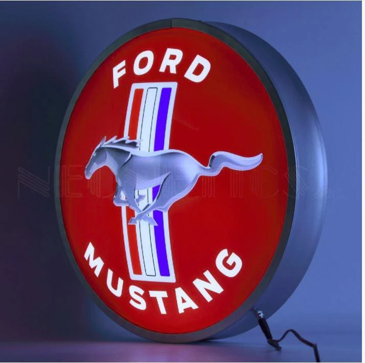 Neonetics 7MSTNG Ford Mustang 15 Inch Backlit Led Lighted Sign - Image 3