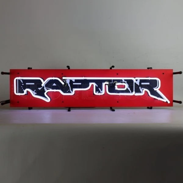 Neonetics Ford Raptor Junior Neon Sign With Backing - 5SMLRP