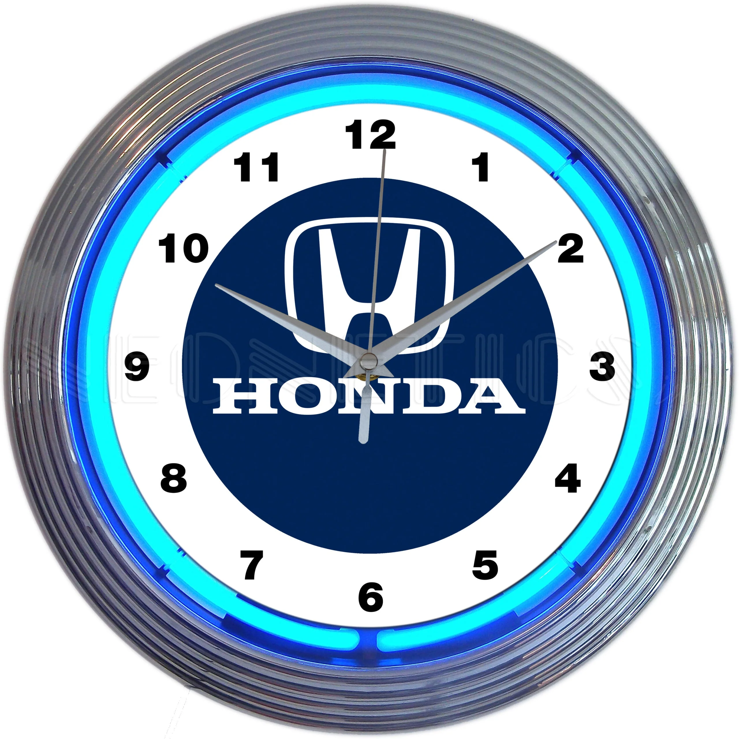 Neonetics 8HONDB Honda Blue Neon Clock Wall Decor