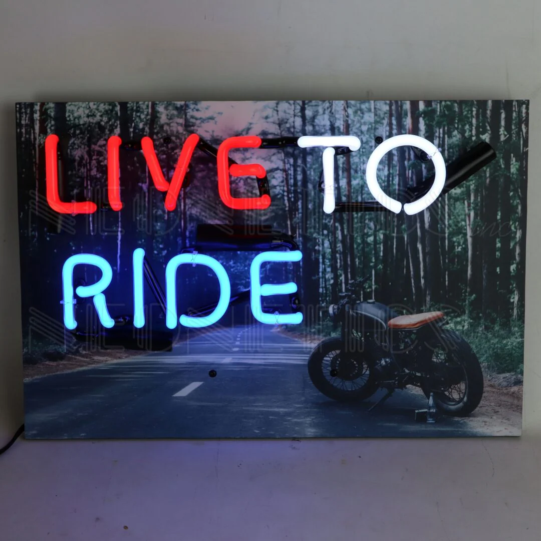 Neonetics Junior Live To Ride Neon Sign - 5JRLTR