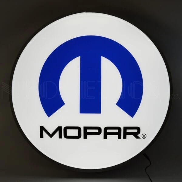 Neonetics Mopar Omega M 15in Backlit LED Lighted Sign - 7MOPAR