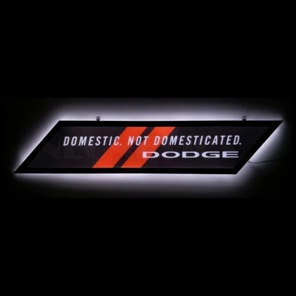 Neonetics Slim LED - Dodge Slim LED Sign - 7LEDDG - Image 2