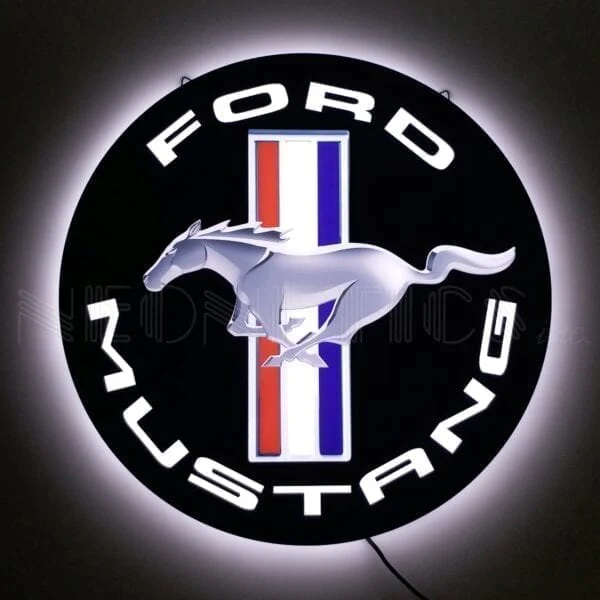 Neonetics Slim LED - Ford Mustang Slim LED Sign - 7LEDMS