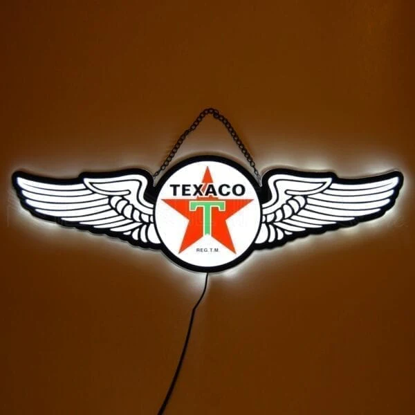 Neonetics Slim LED - Texaco Wings Slim LED Sign - 7LEDTX