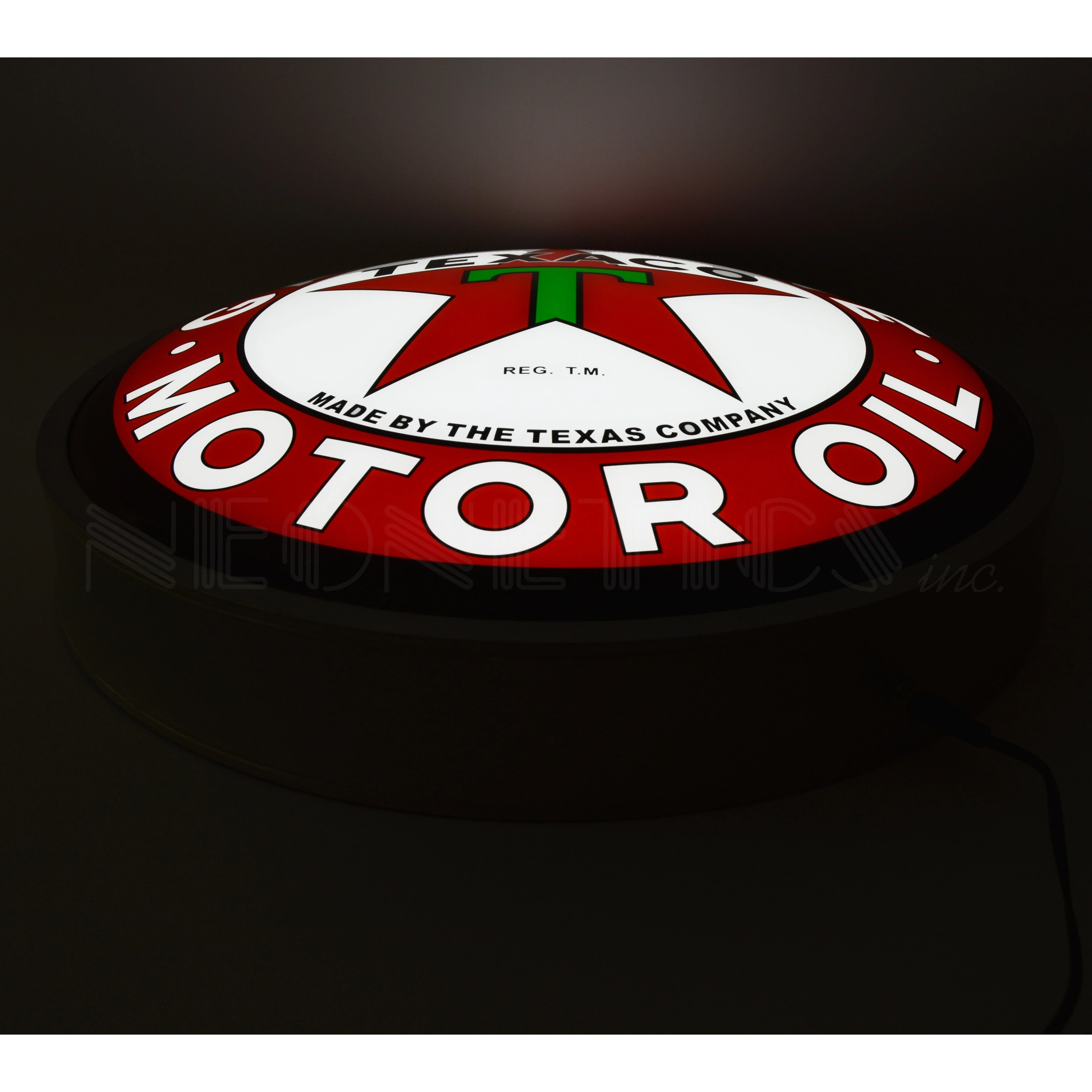 Neonetics Texaco Motor Oil 15 Inch Backlit Led Lighted Sign - Image 3