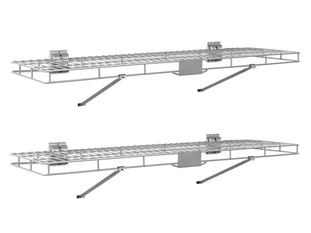 NewAge 4ft Wire Shelves (Pack of 2)