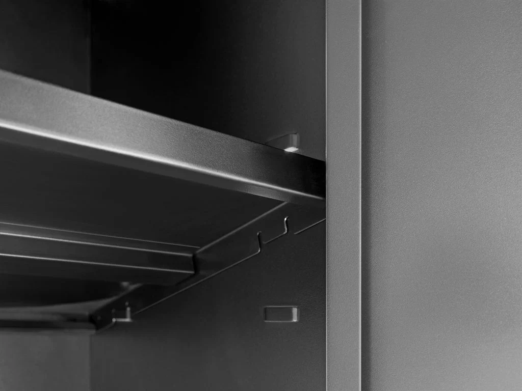 NewAge Bold 3.0 Series 14 Piece Cabinet Set with Base, Wall Cabinets and 30 in. Lockers Bamboo - Image 4