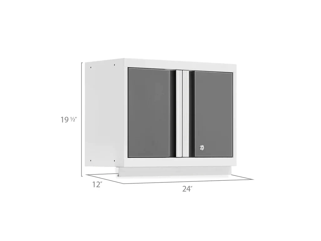 NewAge Bold 3.0 Series 2-Door Wall Cabinet White - Image 5