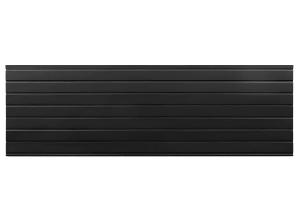 NewAge Bold 3.0 Series 72 in. Slatwall Backsplash Black - Image 4