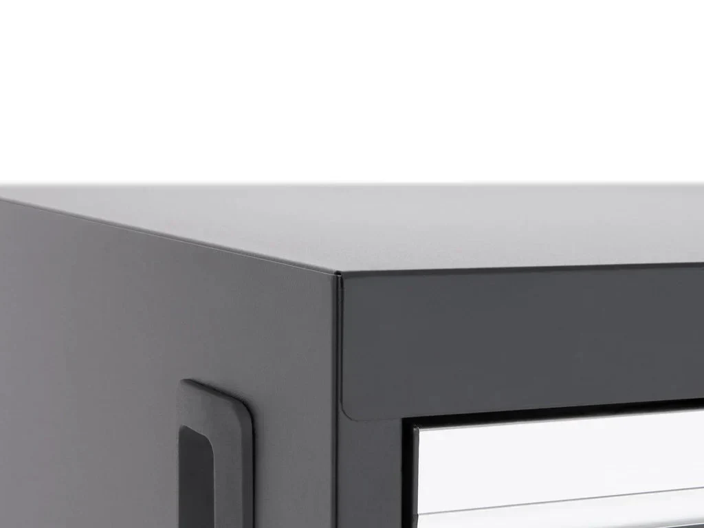 NewAge Products Bold 3.0 Black 4-Drawer Rolling Too - Black - Image 3