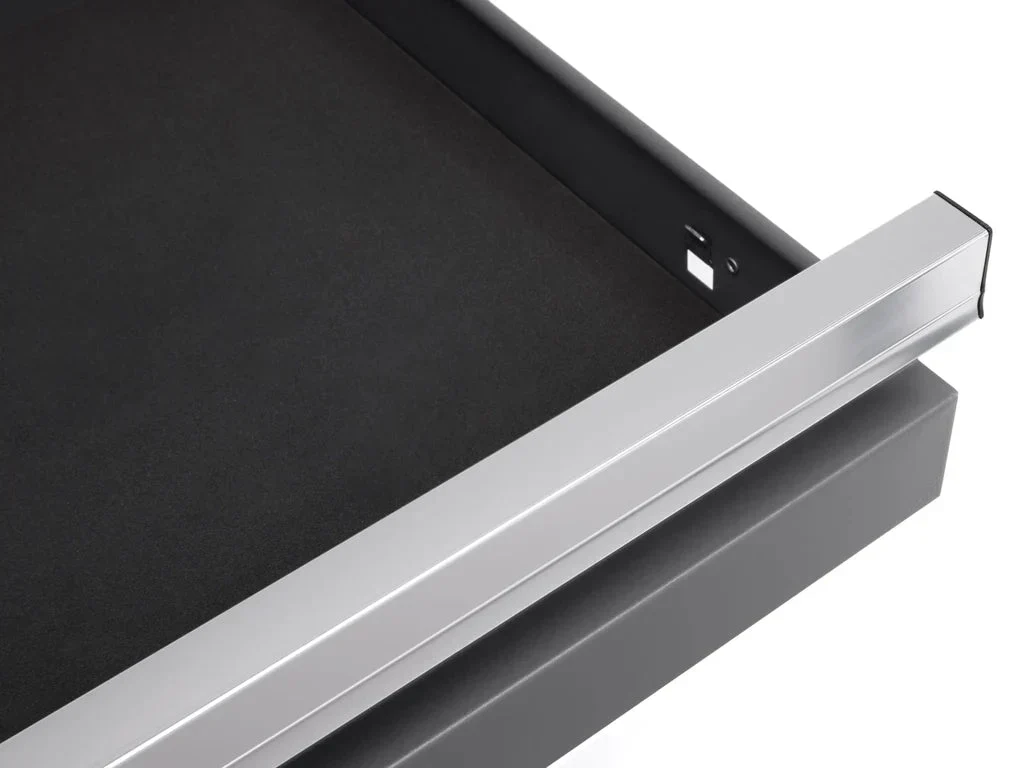 NewAge Products Bold 3.0 Black 4-Drawer Rolling Too - Black - Image 7