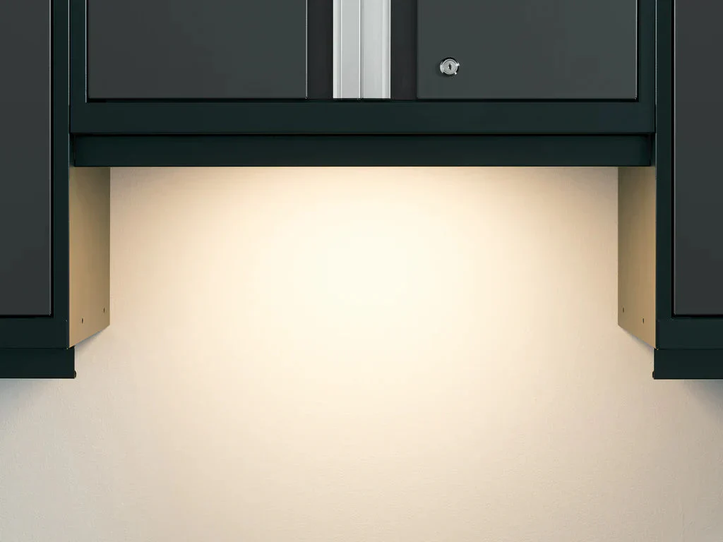 NewAge Bold Series 9 Piece Cabinet Set with Base, Wall Cabinets and 30 in. Lockers - Image 4