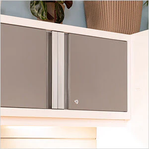 NewAge Garage Cabinets BOLD Series 8-Piece Platinum Wall Cabinet Set - Image 3