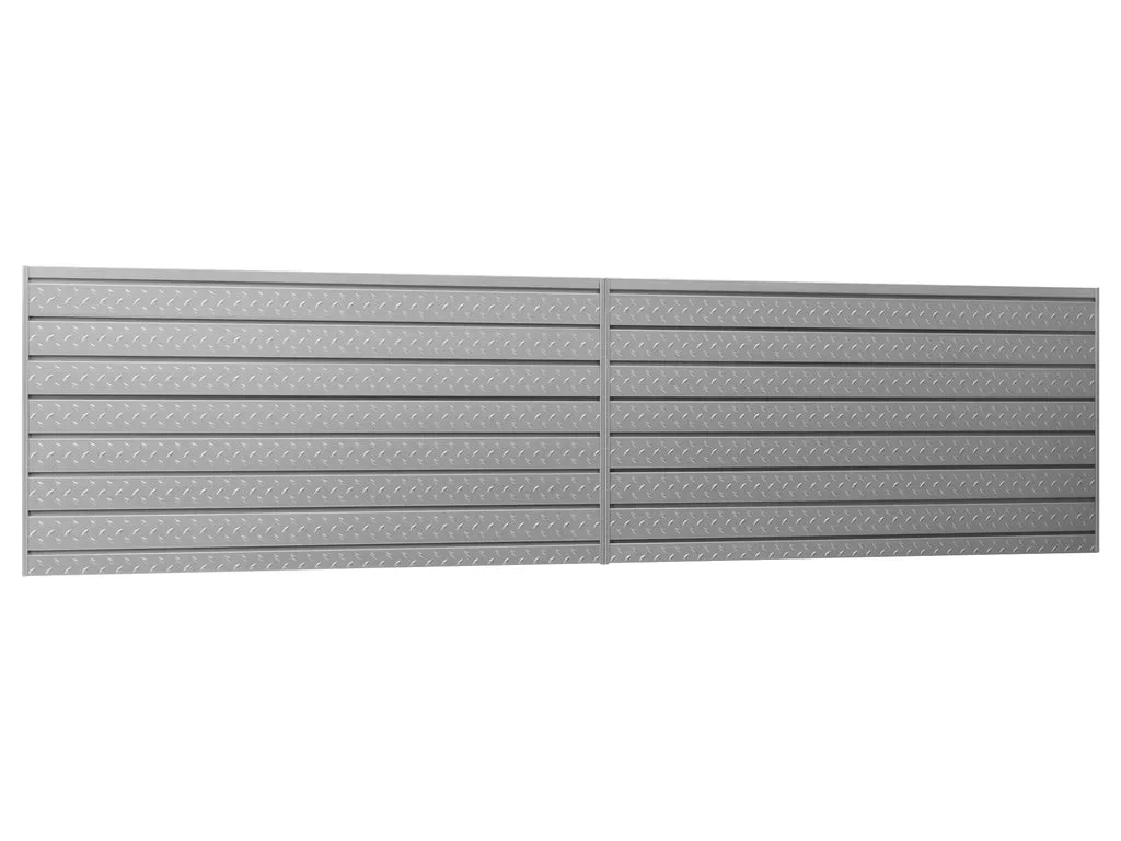 NewAge Pro Series 16 Sq. Ft. Steel Slatwall - 6 pieces - Image 2