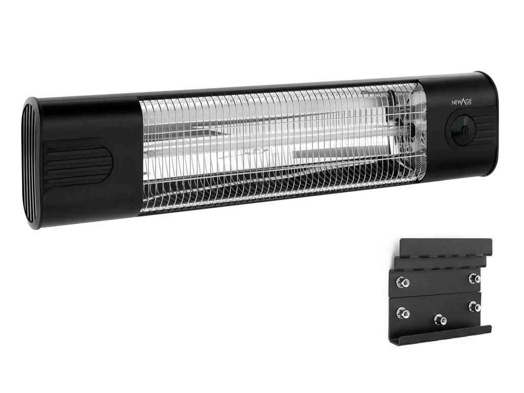 Newage Products 1500w Infrared Heater with Slatwall Bracket - 48003