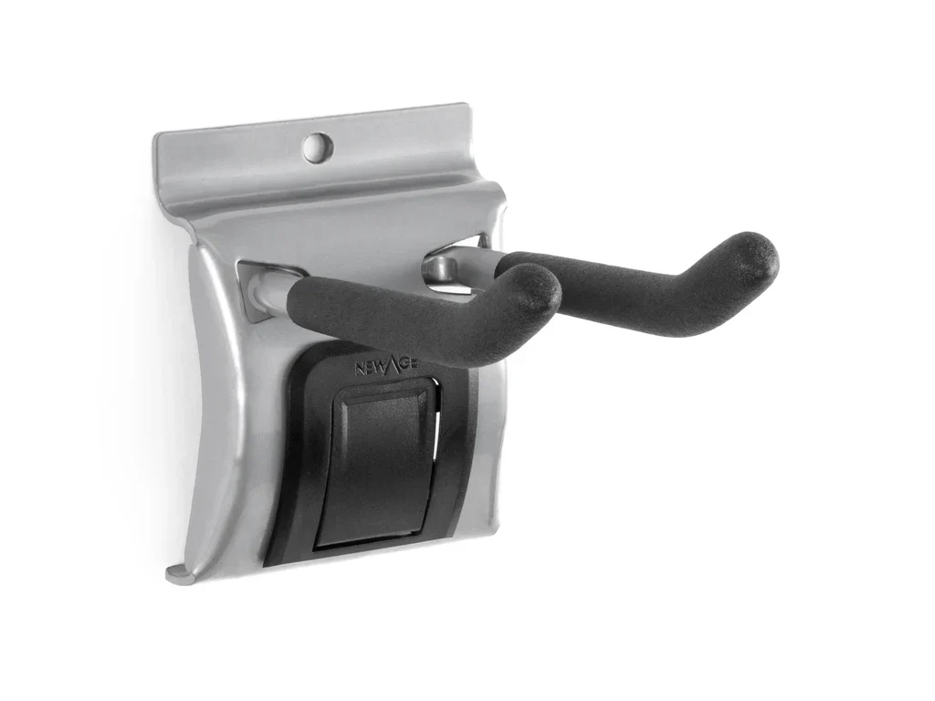 Newage Products Lockable Slatwall 4 in. Double Hooks (Pack of 4) - 55526 - Image 2