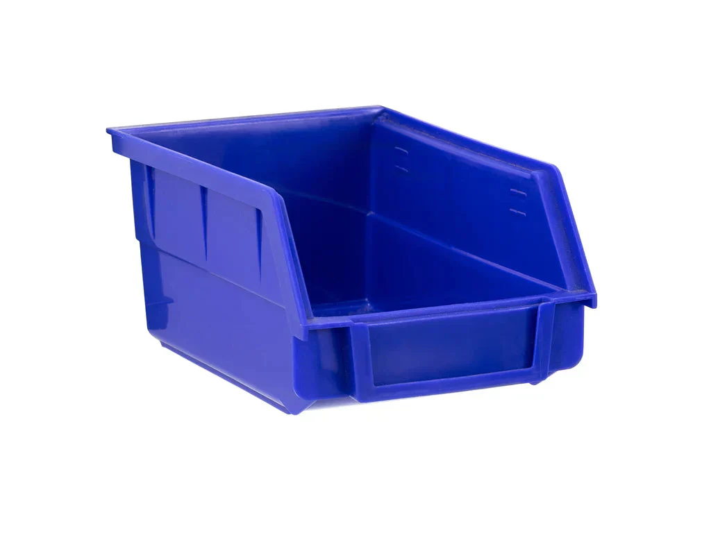 NewAge Steel Slatwall Blue Parts Bins (Pack of 4) - Image 3