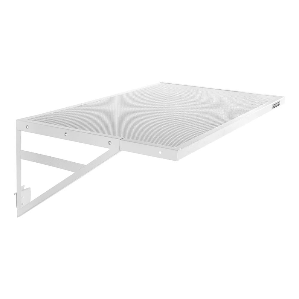 Gladiator Premier Series 45 in. W x 30 in. D Max GearLoft Steel Garage Shelf in Hammered White - Image 4