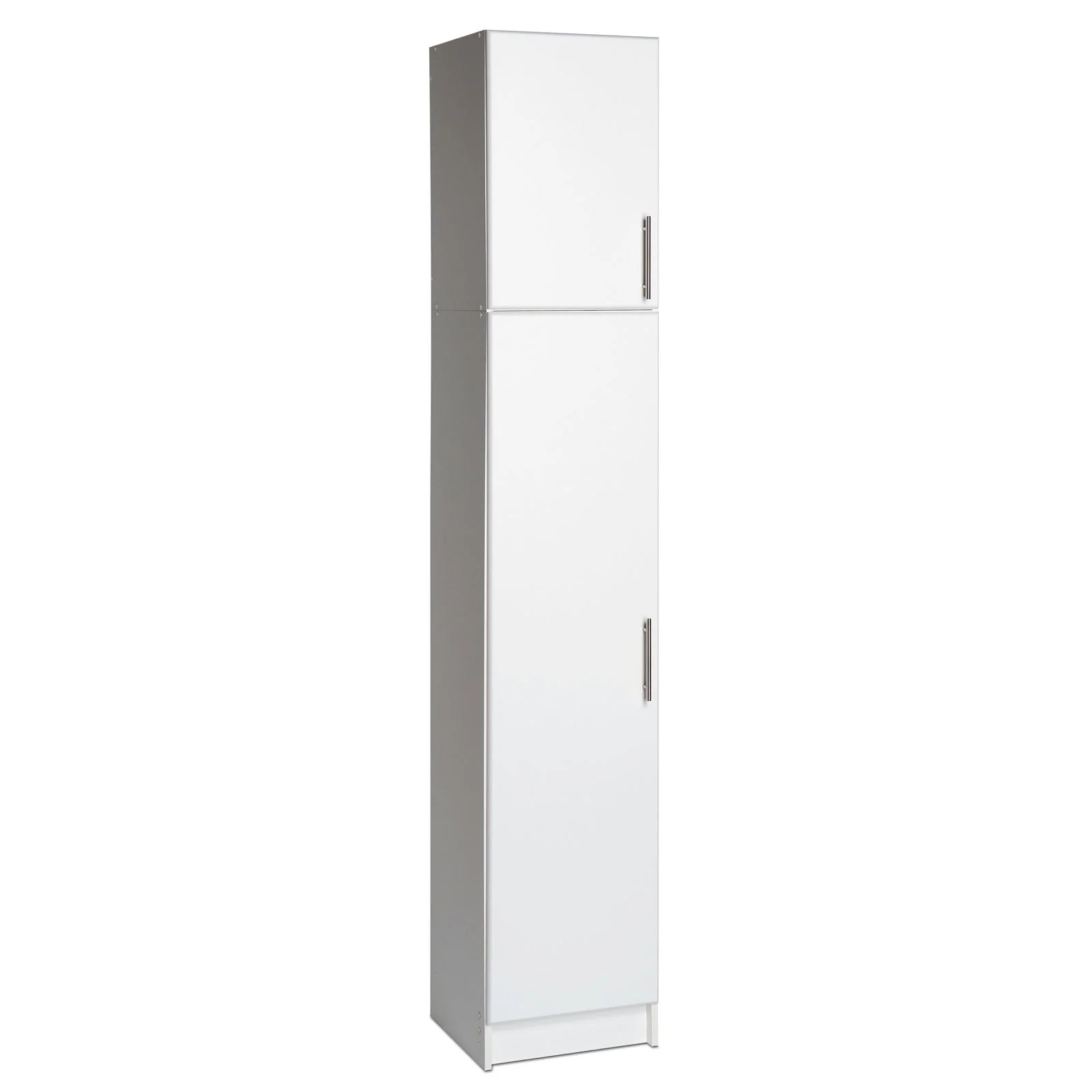 Prepac 16" Broom Cabinet w/ 16" Topper Wall Cabinet