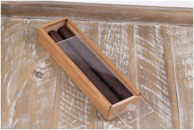 Prestige Import Group 2 Cigar Promo Box with Slide Top - Image 2