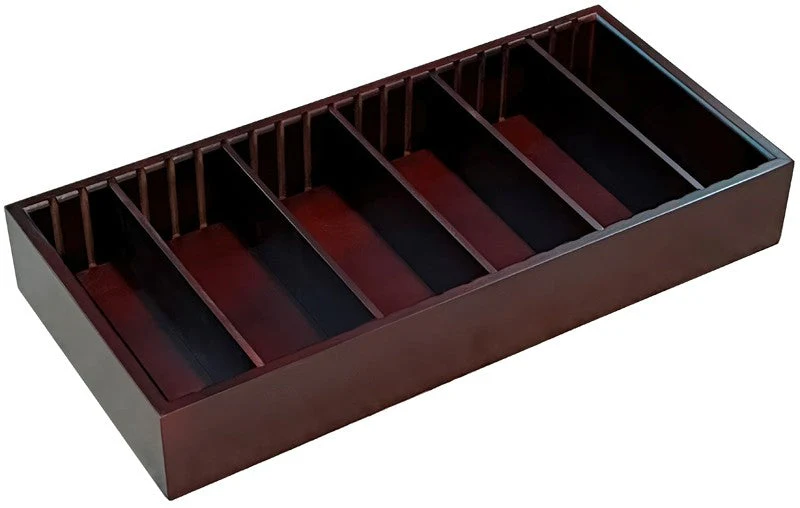 Prestige Import Group - 100 Count Adjustable Cigar Tray w/ 5 Slide & Lock Dividers