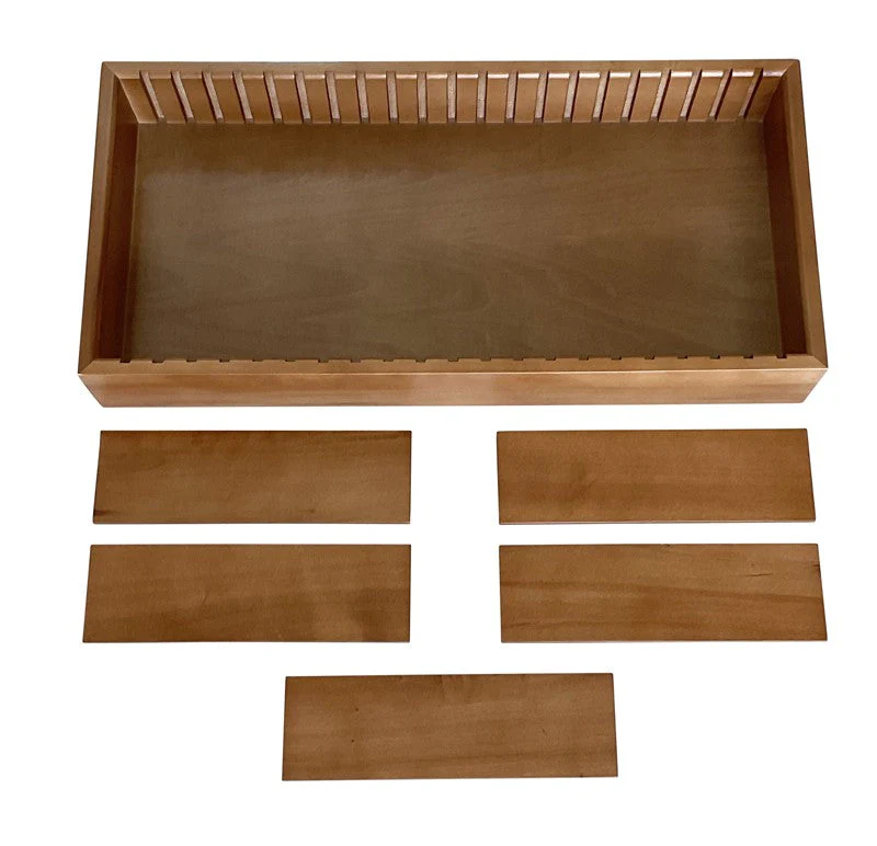 Prestige Import Group - 100 Count Adjustable Cigar Tray w/ 5 Slide & Lock Dividers - Image 5