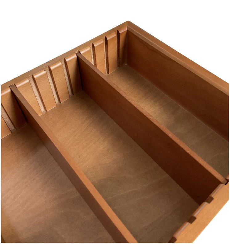 Prestige Import Group - 100 Count Adjustable Cigar Tray w/ 5 Slide & Lock Dividers - Image 6