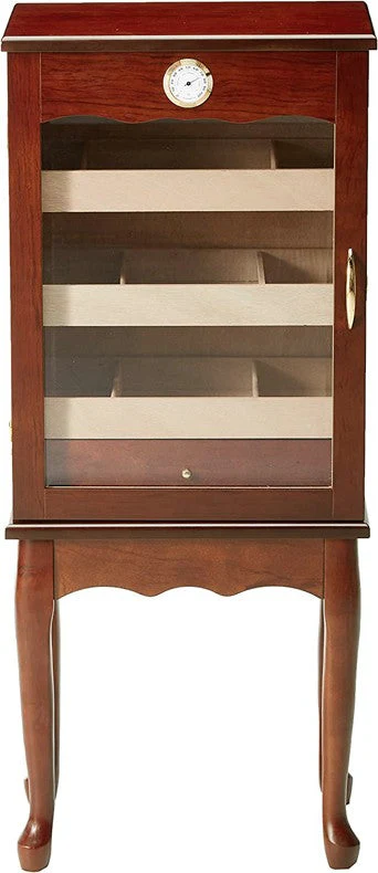 Prestige Import Group Belmont 600-Cigar Bronze Mahogany Chairside Humidor Cabinet - Image 3