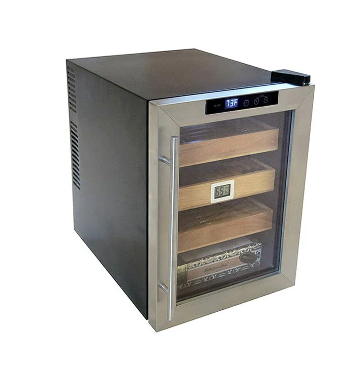 Prestige Import Group Clevelander Desktop Cigar Cooler Humidor Cabinet - Image 3