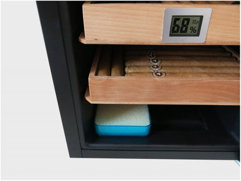 Prestige Import Group Clevelander Desktop Cigar Cooler Humidor Cabinet - Image 5