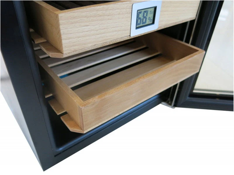 Prestige Import Group Clevelander Desktop Cigar Cooler Humidor Cabinet - Image 6
