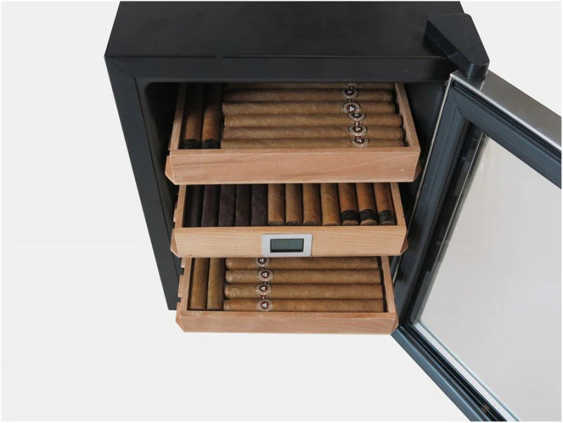 Prestige Import Group Clevelander Desktop Cigar Cooler Humidor Cabinet - Image 7