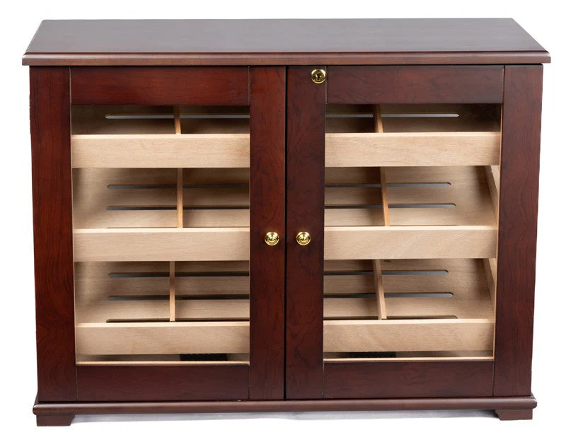 Prestige Import Group Dark Mahogany Countertop Cigar Display Humidor - Image 8