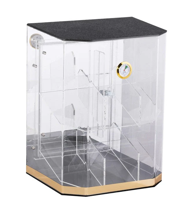 Prestige Import Group Franklin Acrylic Display Humidor 150-Capacity - Image 3