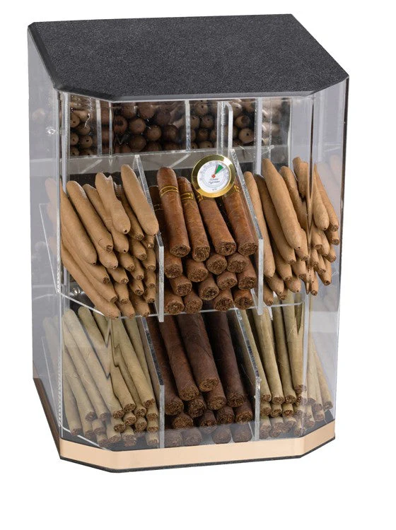 Prestige Import Group Franklin Acrylic Display Humidor 150-Capacity - Image 4