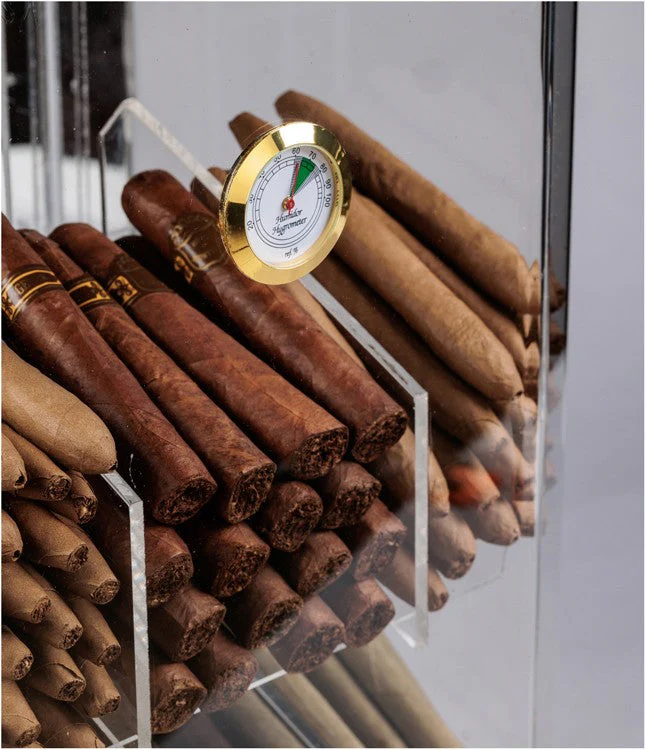 Prestige Import Group Franklin Acrylic Display Humidor 150-Capacity - Image 5