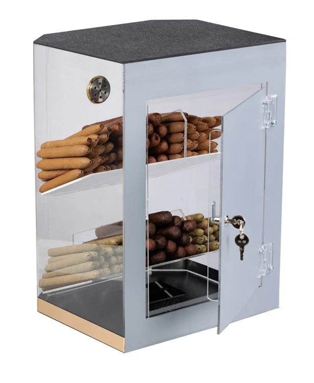 Prestige Import Group Franklin Acrylic Display Humidor 150-Capacity - Image 7