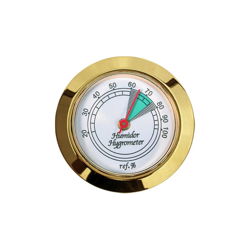 Prestige Import Group - Hygrometer with Frame & Glass Face, 1-3/4" Diam.