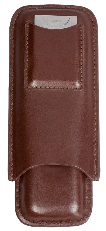 Prestige Import Group 2 Cigar Leather Case w/ Cutter - Image 4