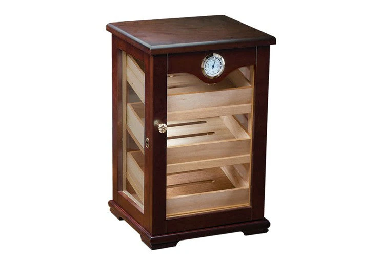 Prestige Import Group Milano Cigar Display Dark Mahogany Countertop Humidor - Image 3