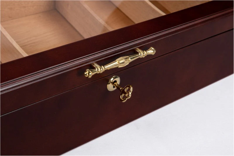 Prestige Import Group Modena 125-Count Dark Cherry Countertop Humidor Display - Image 4