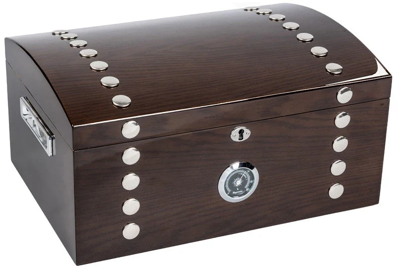 Prestige Import Group Montgomery 150-Cigar Lacquered Desktop Humidor with Tray - Image 7