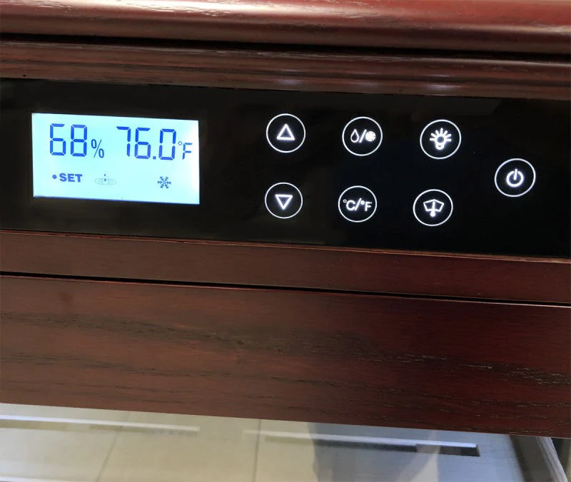 Prestige Import Group Reagan Electronic Cigar Cabinet Dual-Zone Climate - Image 4