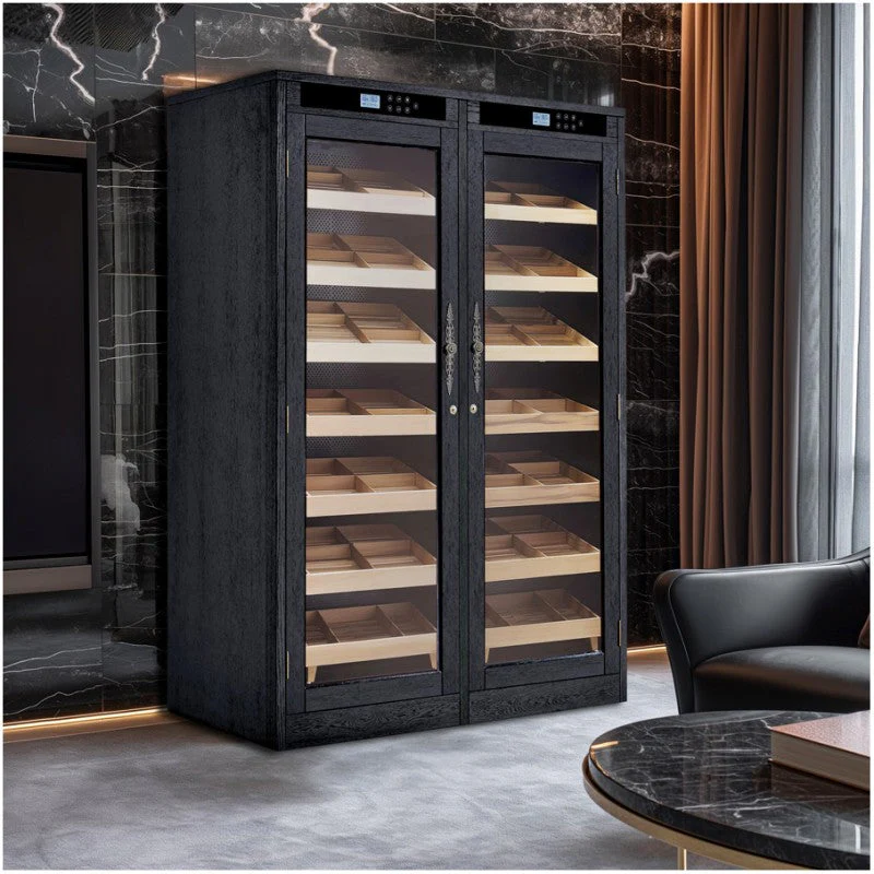 Prestige Import Group Reagan Lite Electronic Climate-Controlled Cabinet Humidor - Image 4