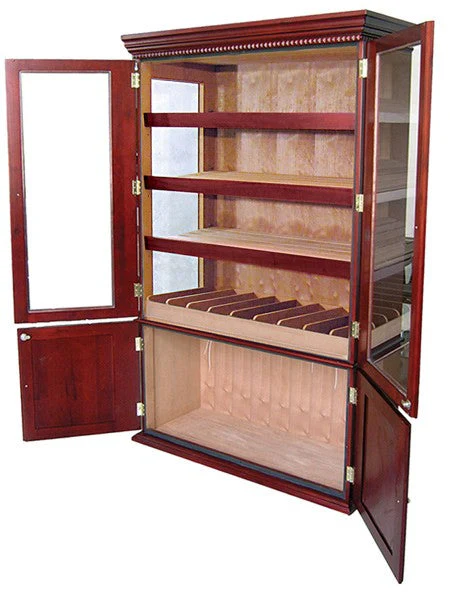 Prestige Import Group Saint Regis Cherry Cabinet Humidor Glass Doors - Image 2