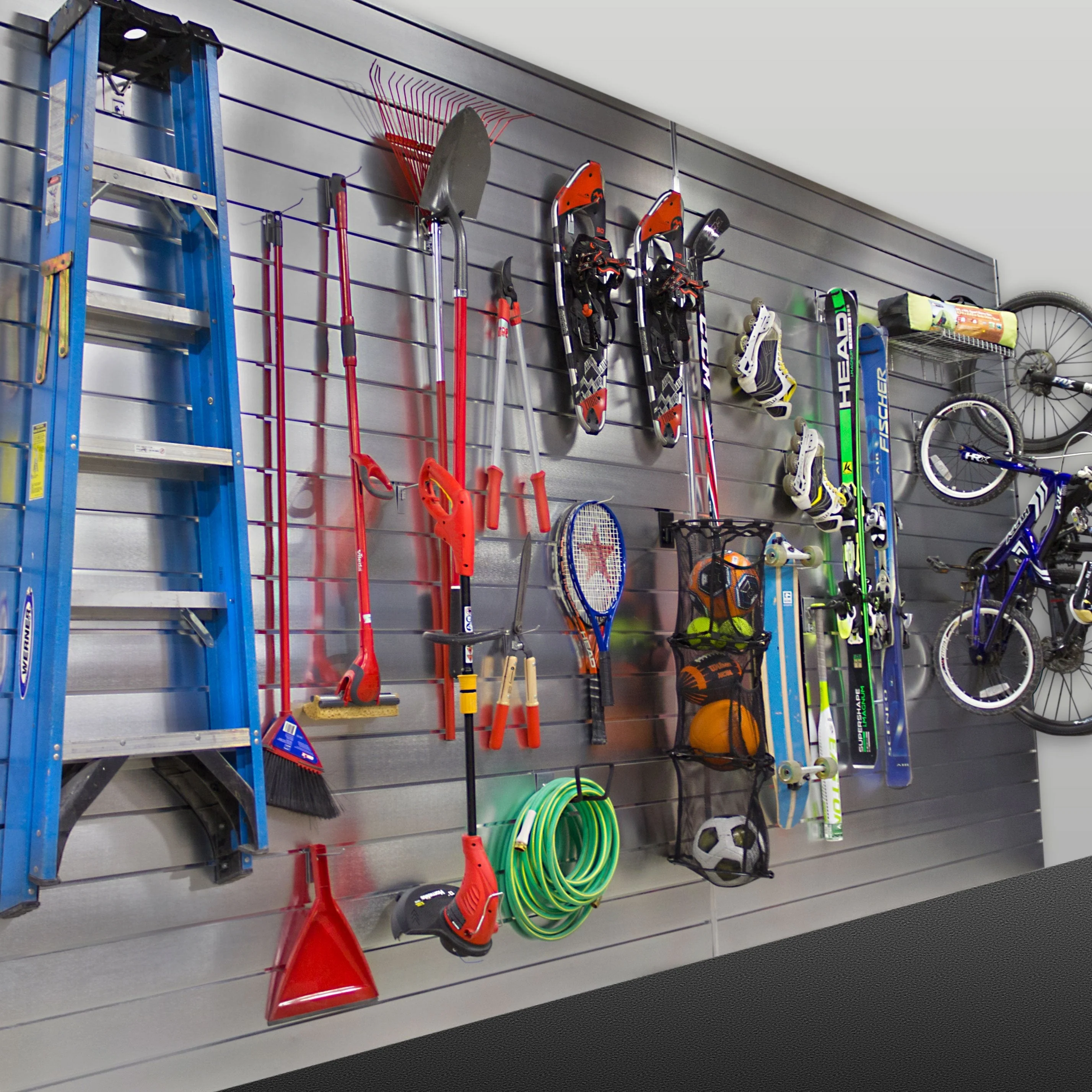 Proslat 4 ft. x 4 ft. Aluminium Slatwall - Image 3