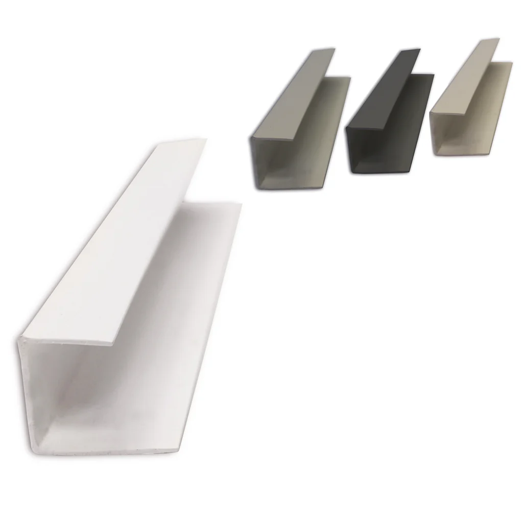 Proslat 49" PVC J Trim (Available in different colors)