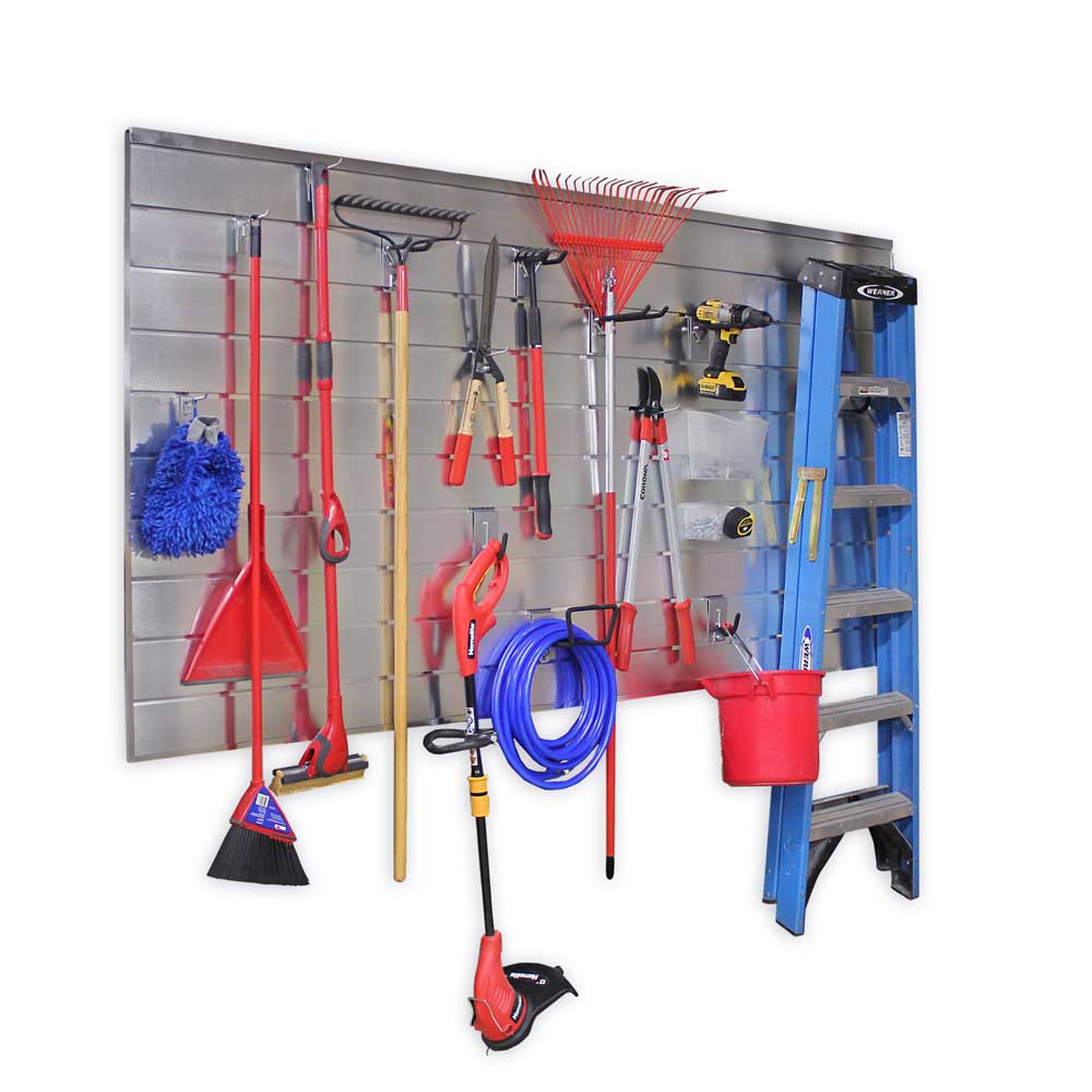 Proslat 8 ft. x 4 ft. Aluminium Slatwall - Image 3