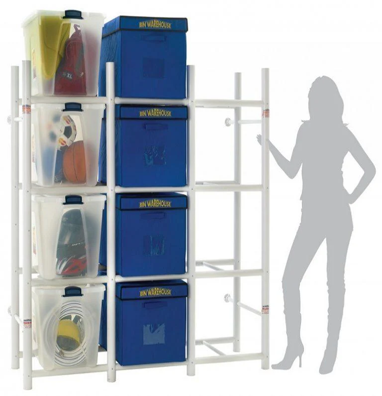 Proslat Bin Warehouse Rack - 12 Totes - Image 3